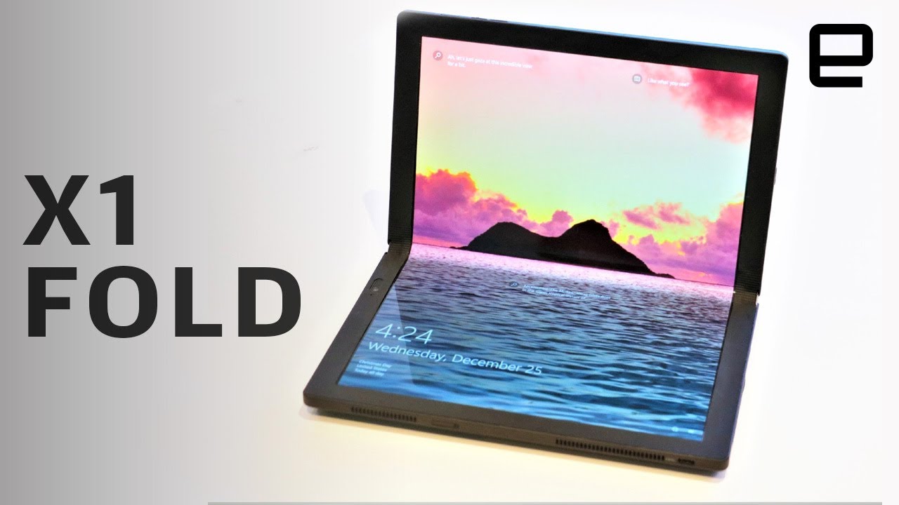 Lenovo ThinkPad X1 Fold hands-on at CES 2020