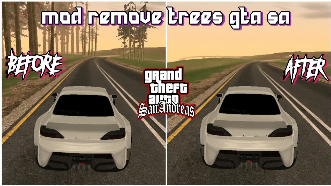 [share] mod menghapus pohon/remove trees | gta sa‼️