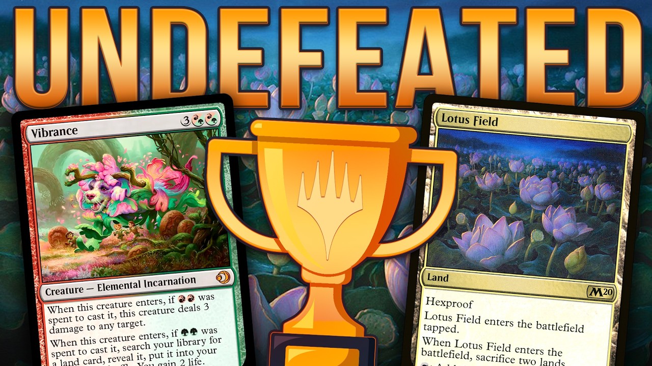 🏆UNDEFEATED🏆 Vibrance in Pioneer Lotus Field Combo &mdash; Lorwyn Eclipsed (MTG ECL) | Magic The Gathering