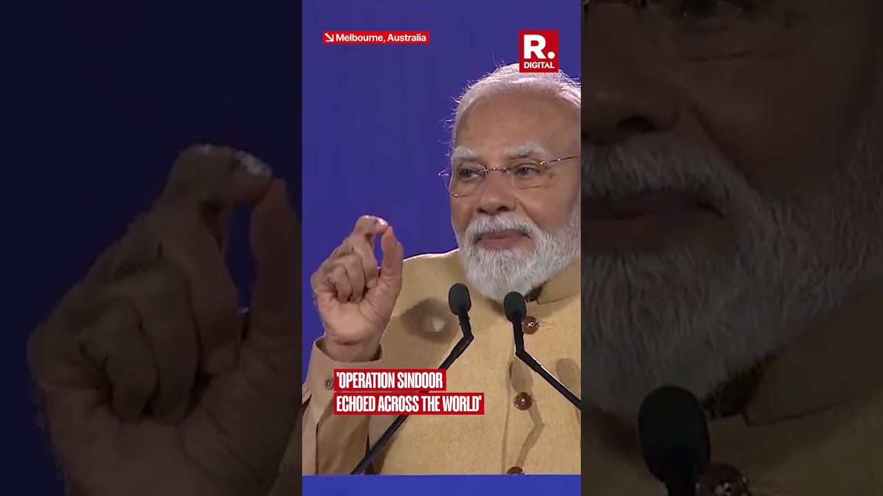 PM Modi Hails 'Operation Sindoor' In Melbourne