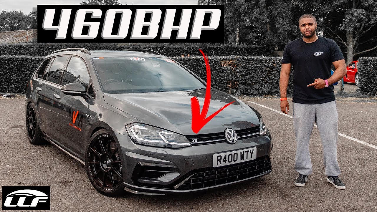 460-сильный NVM-тюнингованный Golf R Estate *гибридный турбонаддув*