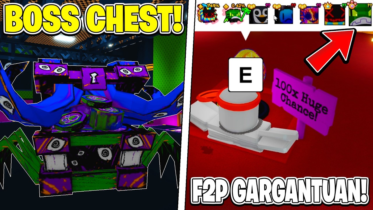 BACKROOMS EVENT PART 2 I F2P GARGANTUAN W PET SIMULATOR 99! Roblox