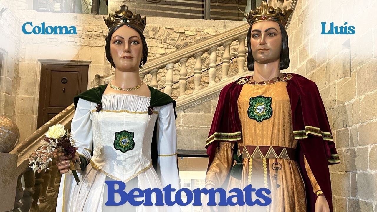 Estrena de la restauració i vestuari dels gegants de la Vila de Santa Coloma de Queralt (10/8/2025)
