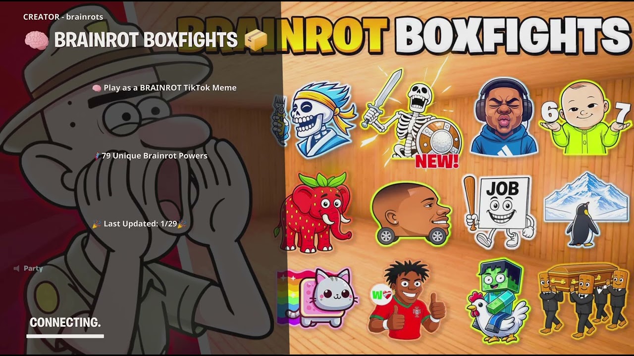 Playing box fights with friend from school