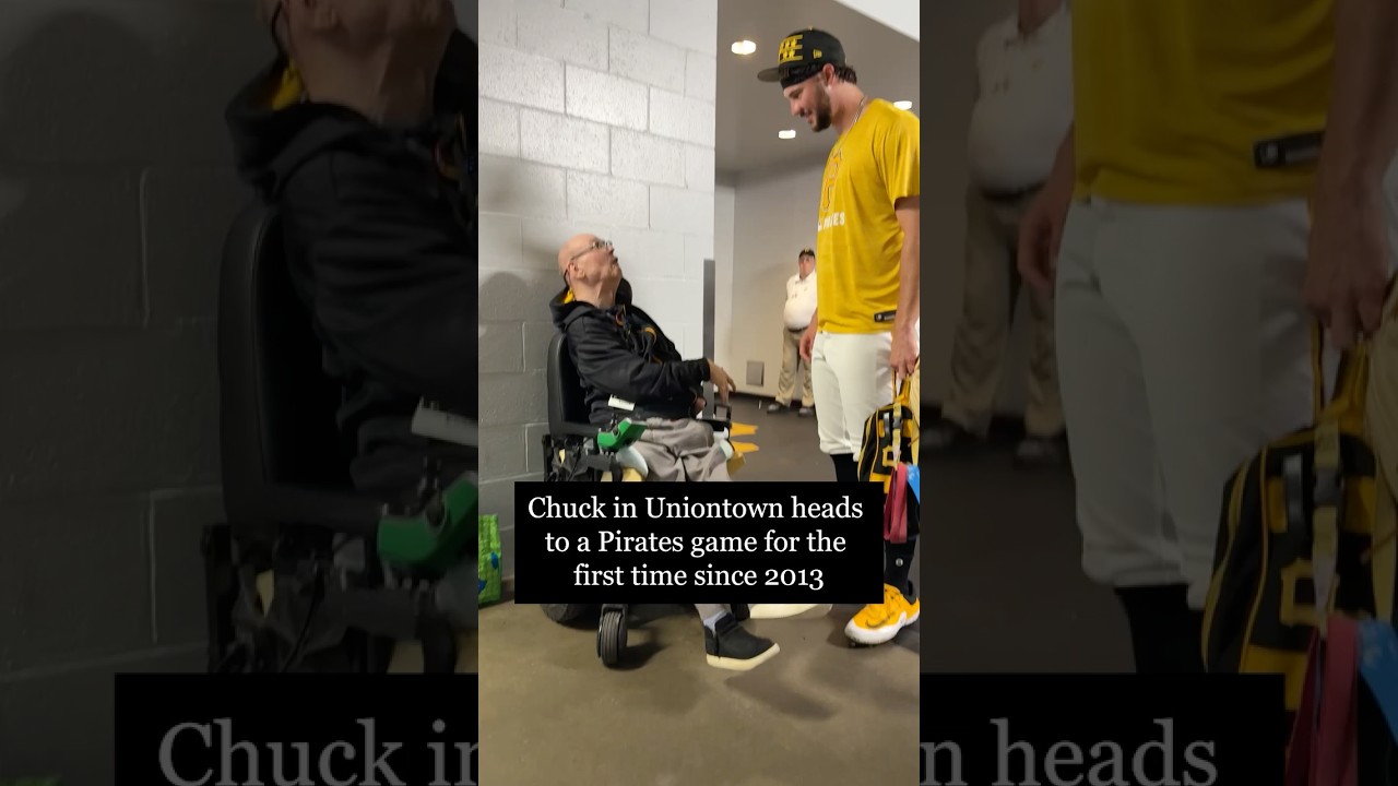 Chuck in Uniontown goes to Pirates game, meets Paul Skenes