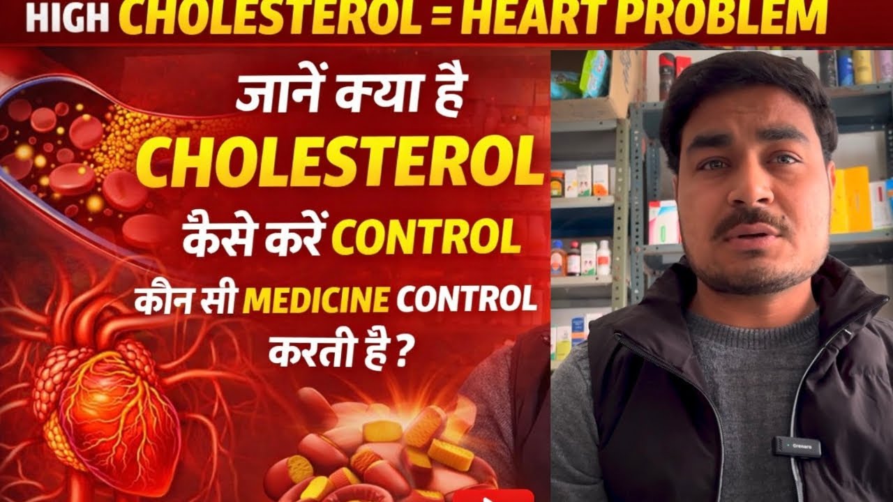 Cholesterol Kya Hai? High Cholesterol Ke Lakshan, Karan Aur Ilaj 