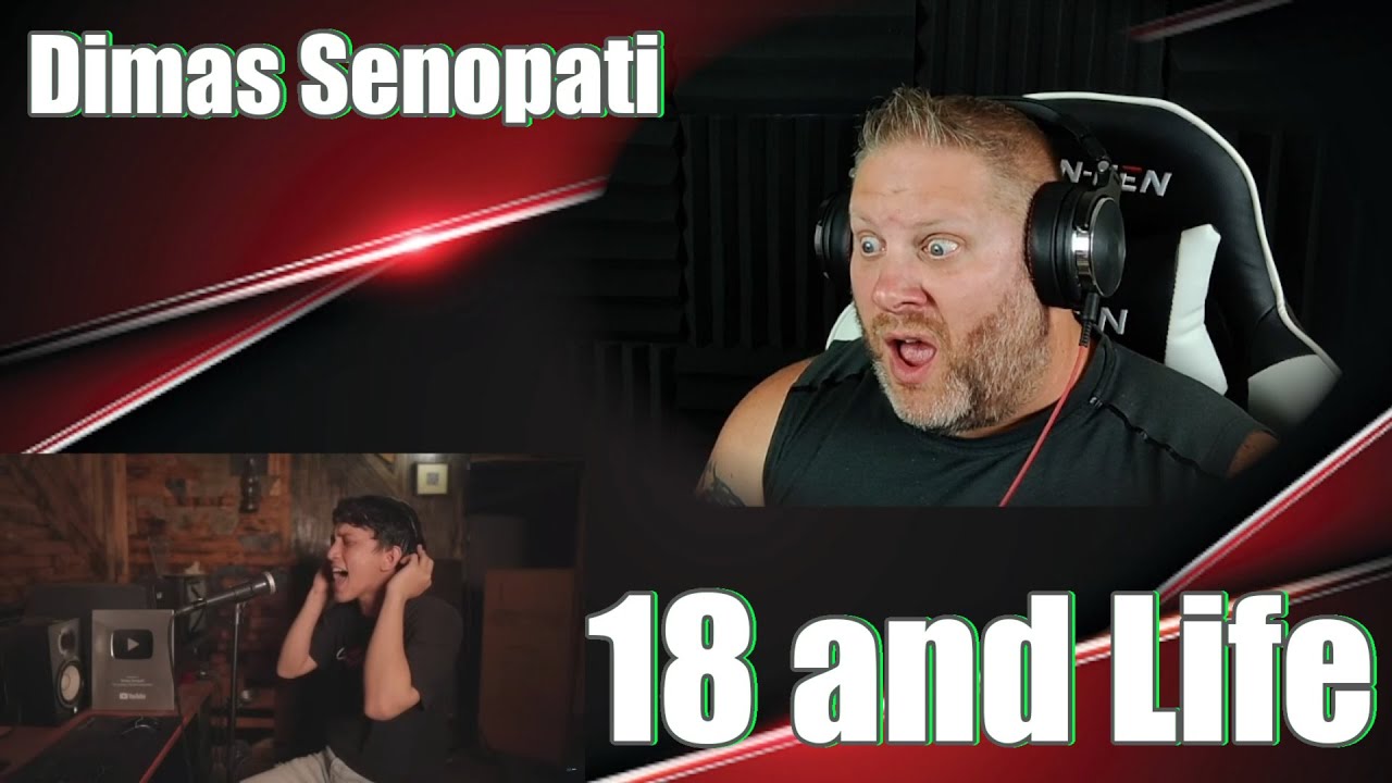 Dimas Senopati - 18 and Life (Cover) | REACTION