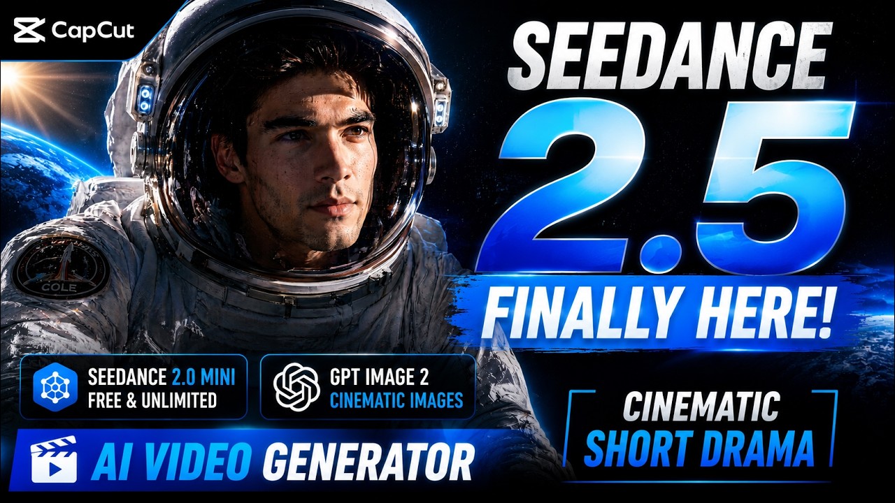 ИИ-генератор видео: короткая драма в CapCut PC | Seedance 2.5