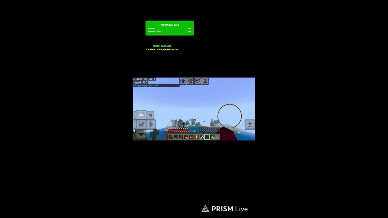 MABAR MINECRAFT DULU BANH