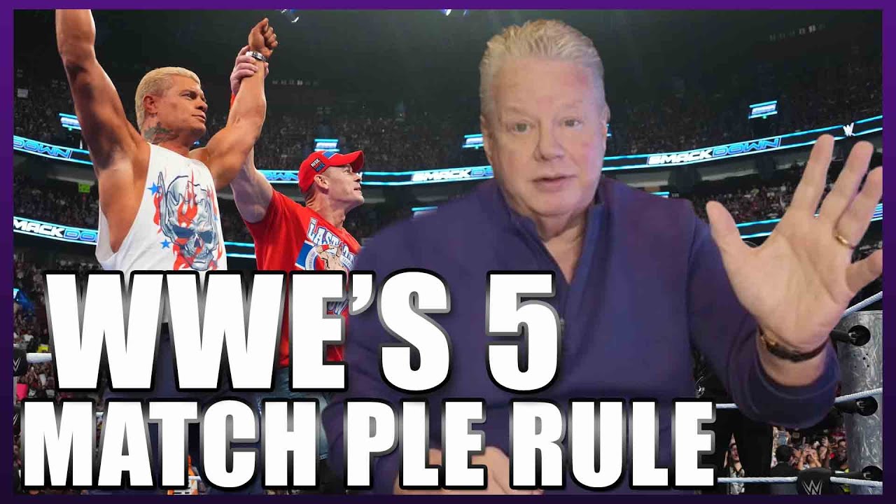 Why WWE puts fewer matches on PLEs in 2026