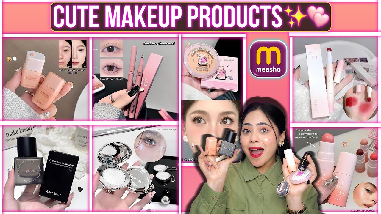 I Ordered 😍 the Viral & Cutest Makeup Products from Meesho 💕| Yes they Works ✨| Ronak Qureshi