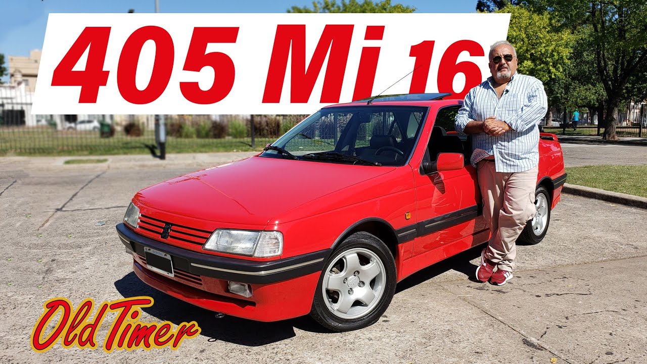 Peugeot 405 Mi16 1995 Fase 2 - Motor 2.0 16V 155 HP - Color Rouge Vallelunga - ESPECIE DOMINANTE