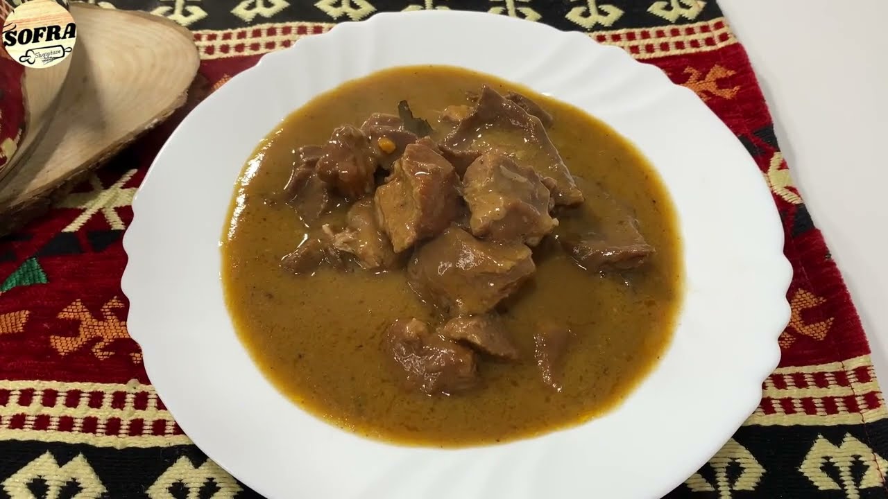 Gullash Tradicionale me Mish Viçi per Drekën e Bajramit @sofrashqiptare