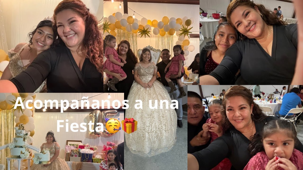 Acompañenos Ala quinceañera de nuestra sobrina (PARTE 1) 