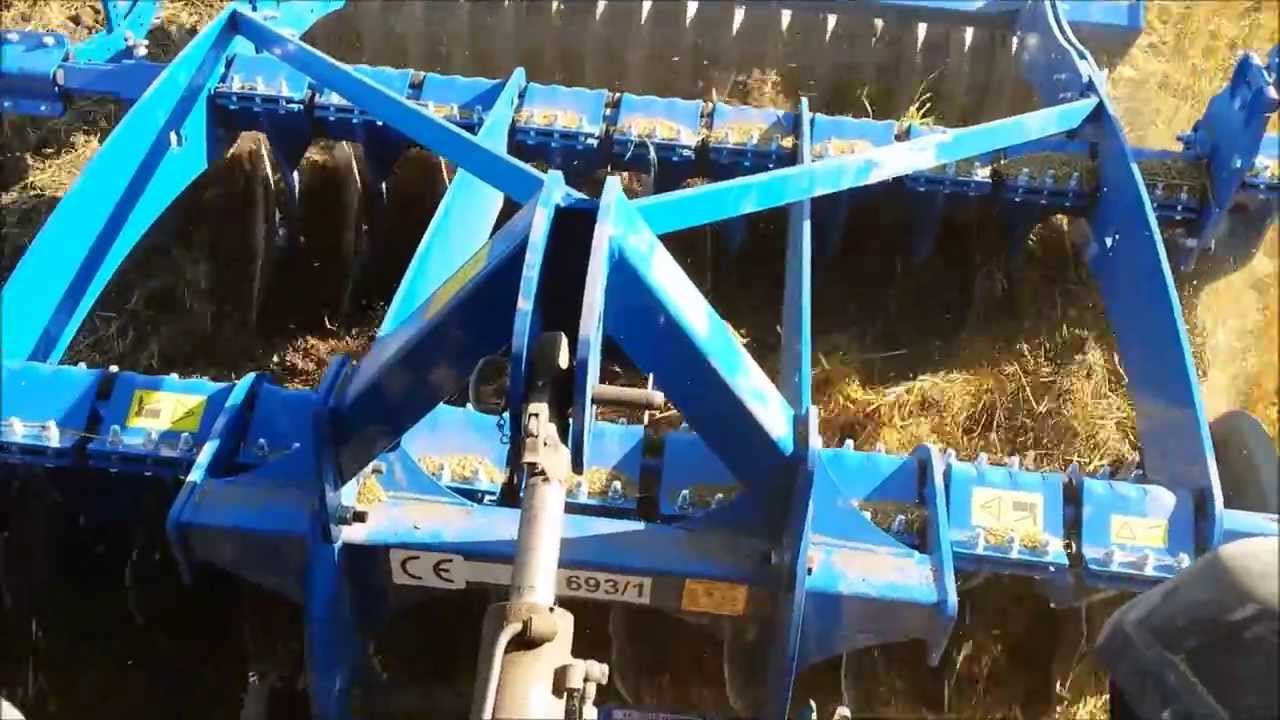 Rolmako heavy stubble harrow