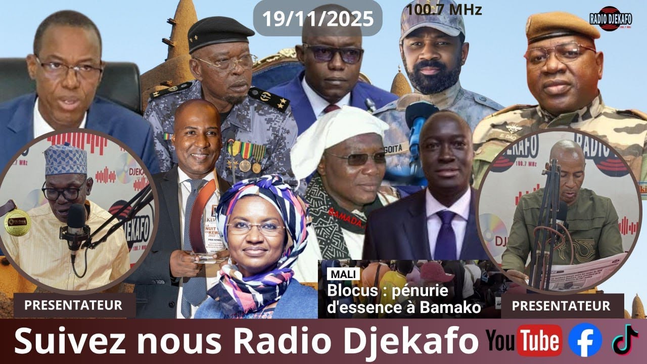 RADIO DJEKAFO 19 NOVEMBRE DABA TOUNKARA ET FOUSSENY KEITA DIT SADAM