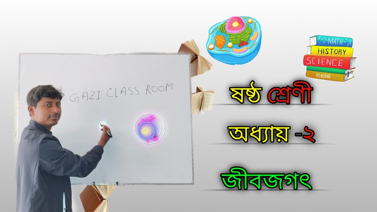 ষষ্ঠ শ্রেণী ২ অধ্যায় জীব জগৎ ,  সহজ ভাবে বিজ্ঞান  শিক্ষা 