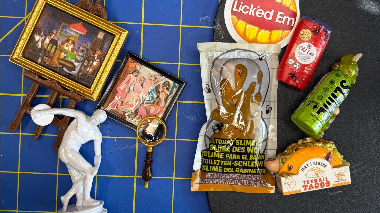 Fine Art and Gross 🤮 out mini ball openings 
