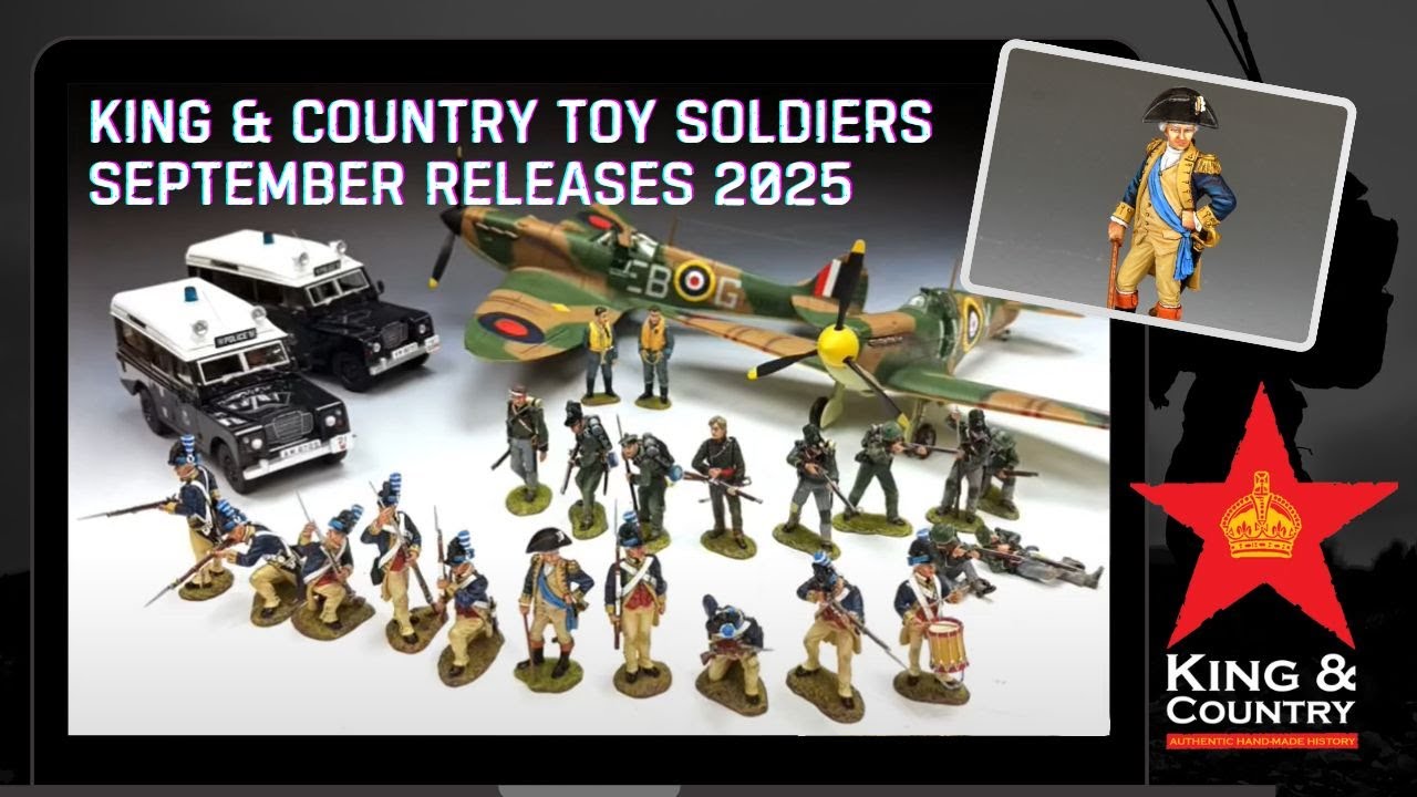 King & Country Toy Soldiers September's Releases - 2025