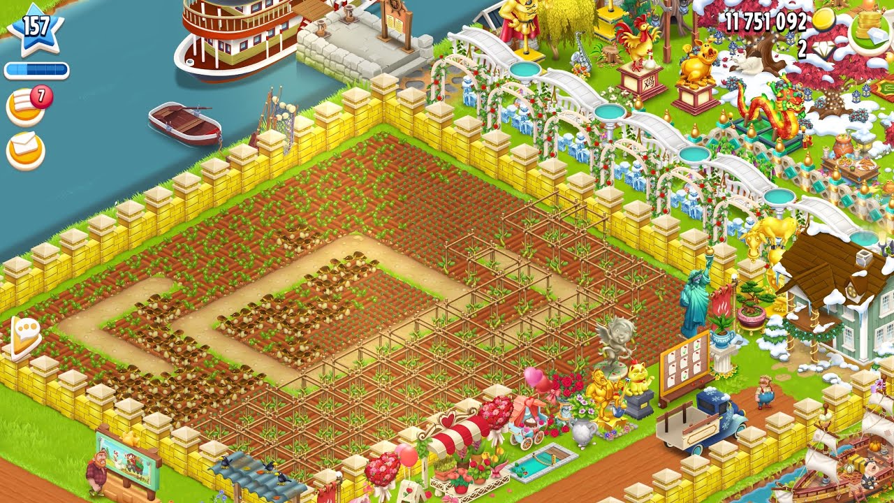 Hay Day Fishing Gameplay 🎣 | Rare Fish Catch + Farm Management & Level Up! ✨ #hayday 