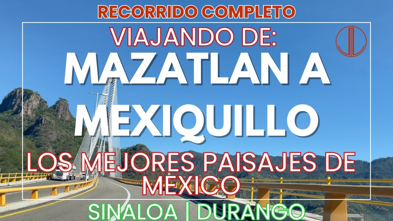 VIAJE DE #MAZATLAN A #MEXIQUILLO | INCREIBLES PAISAJES | *NOS PERDIMOS EN EL BOSQUE* | LuisdeMaza