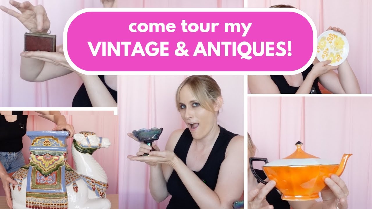My EPIC Vintage & Antique Decor Haul