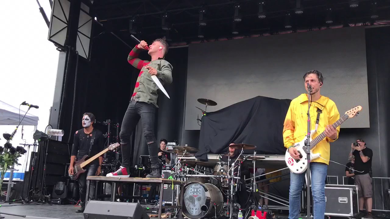 Ice Nine Kills - Stabbing In The Dark Rock USA 2019 Oshkosh Wisconsin 07 / 18 / 2019