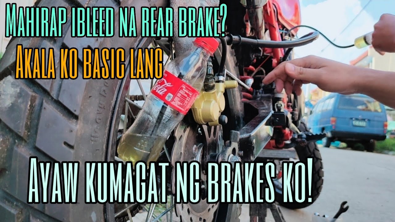 Step by step brake bleeding | Rear Brake ayaw kumapit