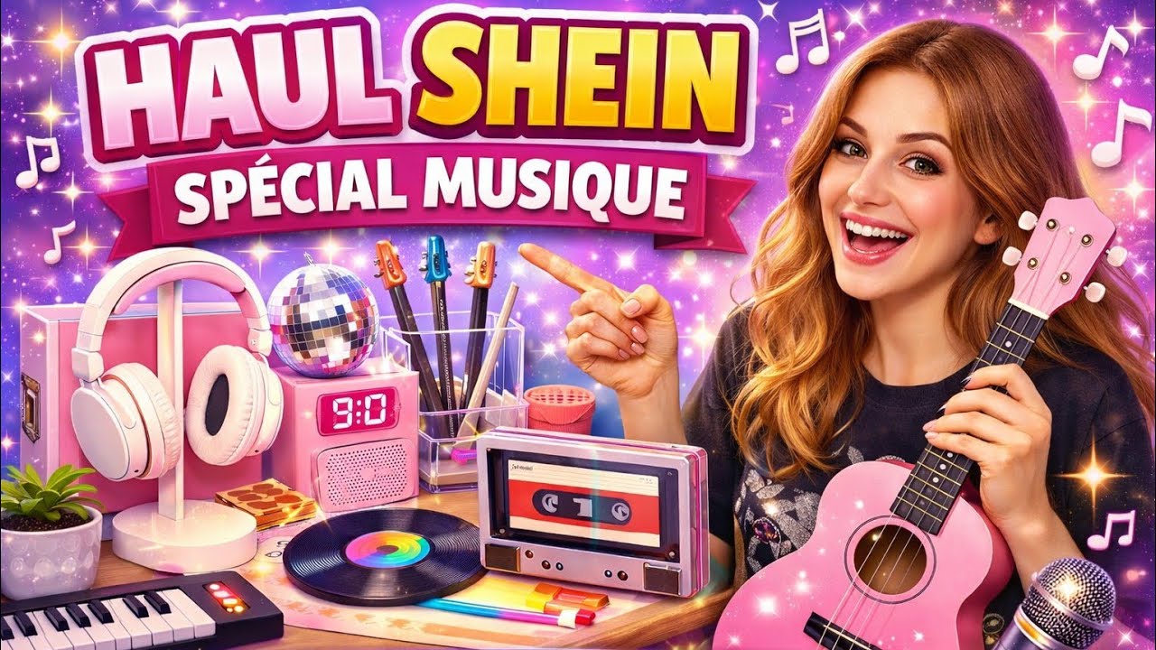 HAUL SHEIN spécial MUSIQUE 