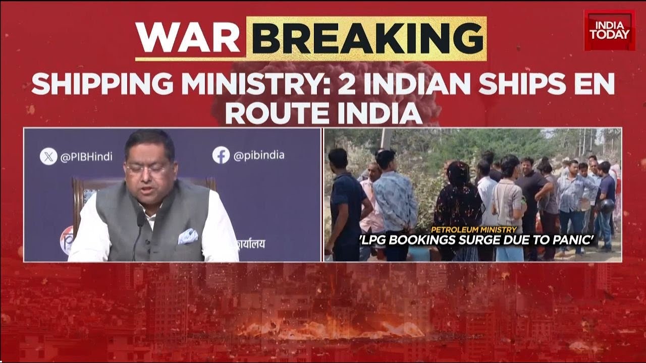 Middle East War: Two Indian ships cross Hormuz Strait with 92,700 MT LPG; 253 seafarers repatriated