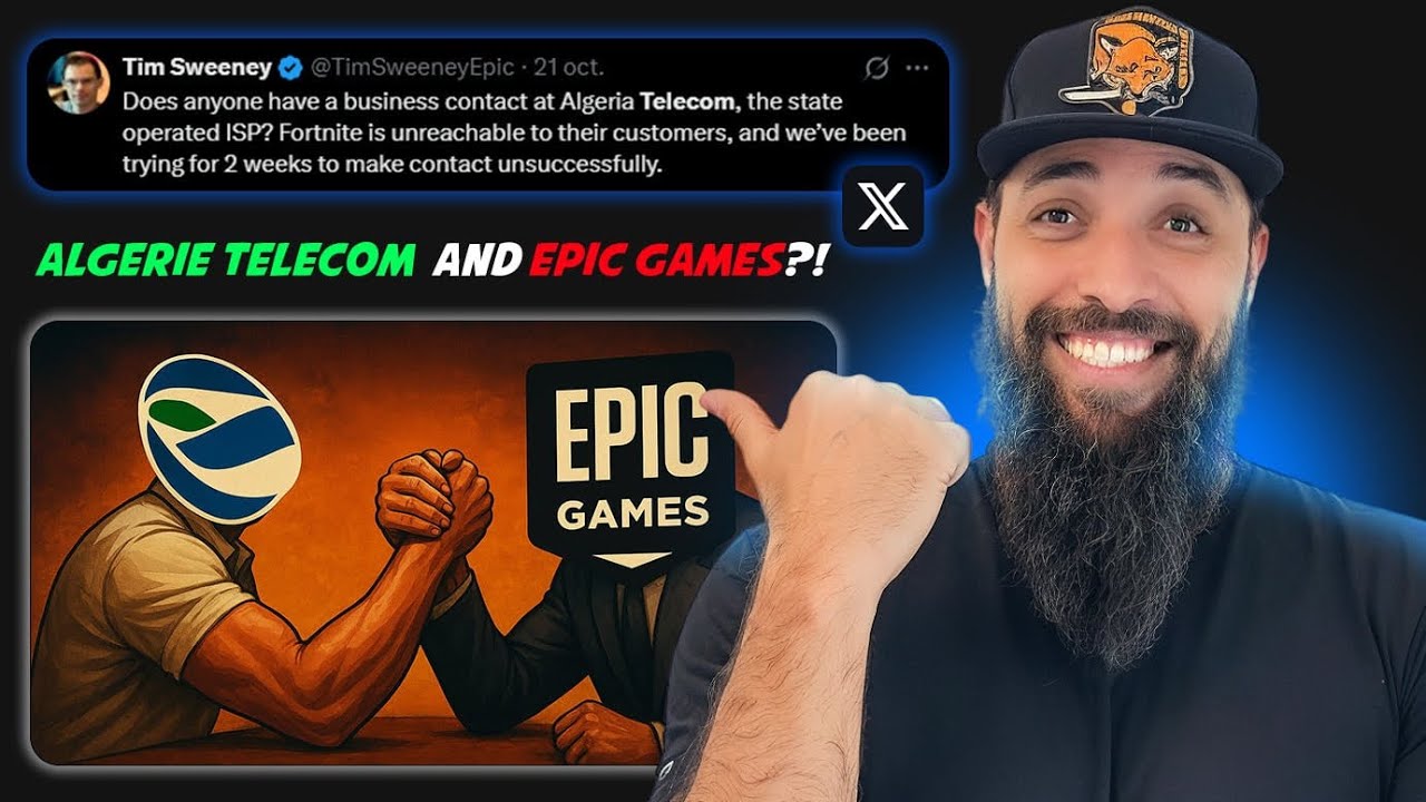 FORTNITE Drama in Algeria اتصلات الجزائر و دراما فورتنايت؟