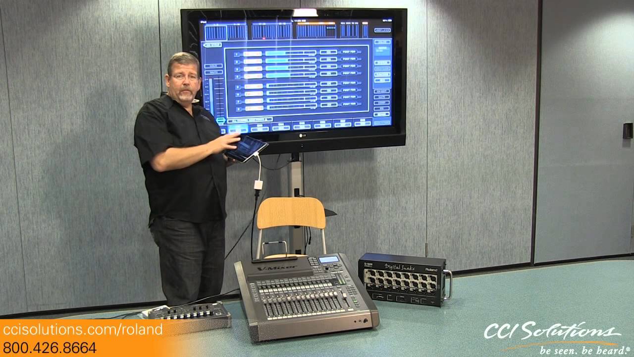 Обзор цифрового микшера Roland M-200i (часть 2)