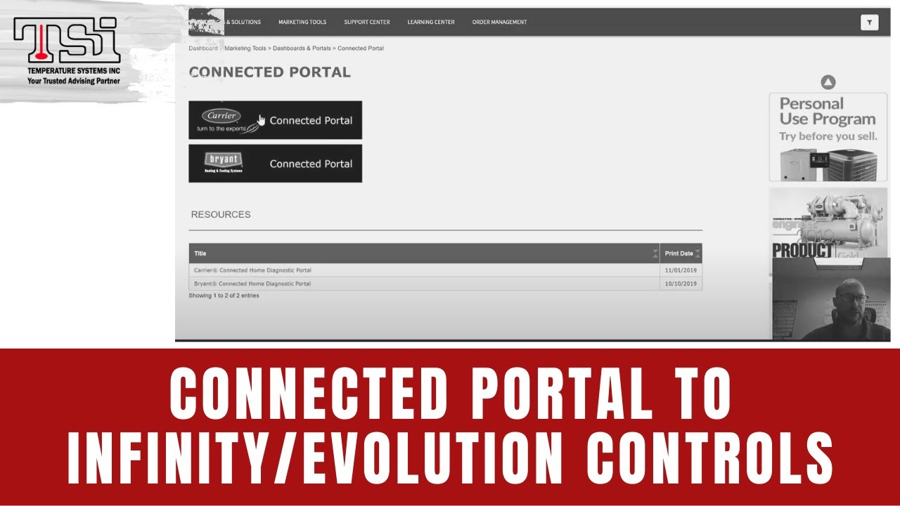 Connected Portal to Infinity/Evolution Controls
