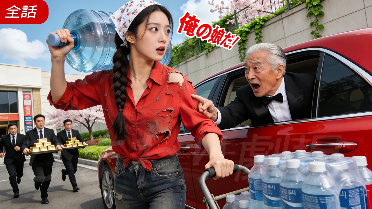 水配達の貧しい少女がうっかり大富豪CEOにぶつかってしまう。顔を上げたその瞬間、CEOは凍りついた——彼女は行方不明の娘とそっくりだった！#中国ドラマ #drama