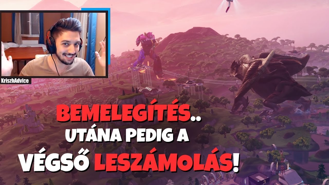 BEMELEGÍTÉS UTÁN SZÖRNYCSATA! | VÉGSŐ LESZÁMOLÁS (Fortnite Battle Royale)