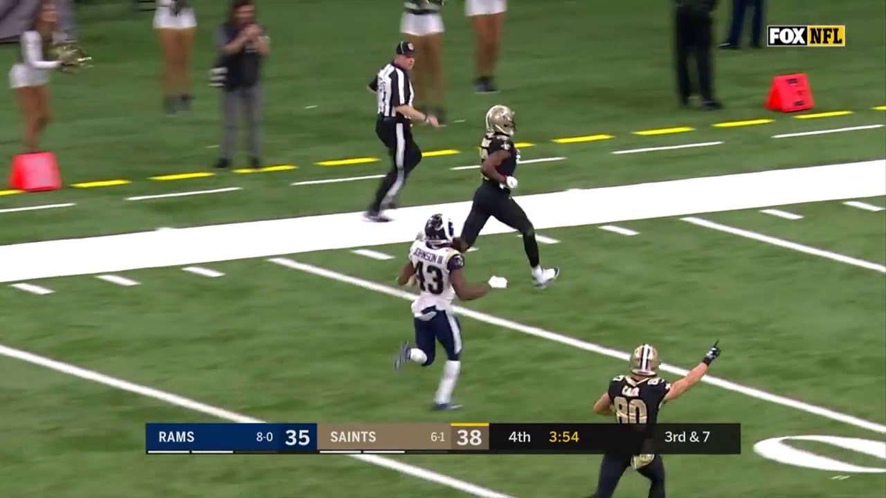 Michael Thomas recreates Joe Horns touchdown celebration