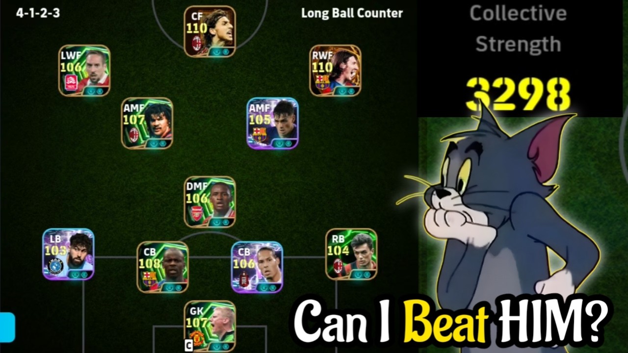 Full Iconic Squad vs Me 💀 | eFootball DIVISION 2 GAMEPLAY 🔥