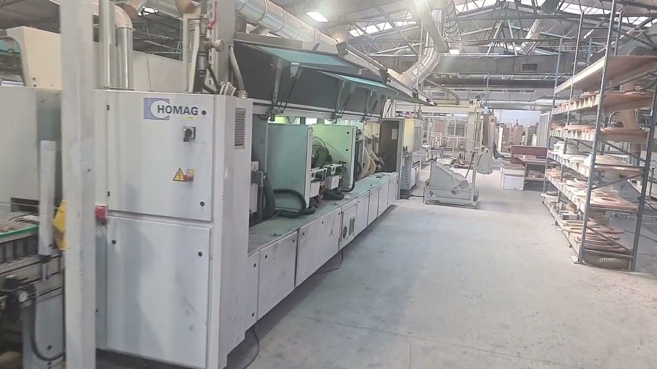 HOMAG Double-Sided Edgebanding Line