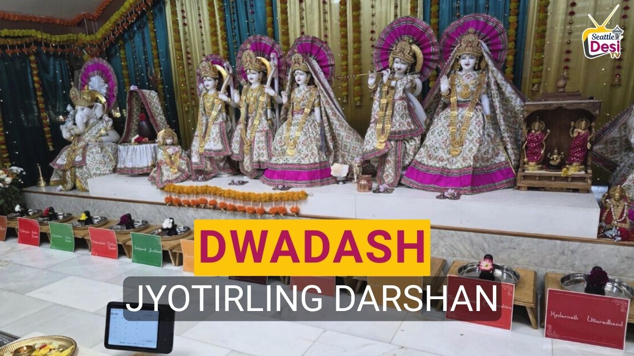 Seattle Desi TV Coverage: Dwadash Jyotirlinga Pooja at Bellevue Hindu Temple