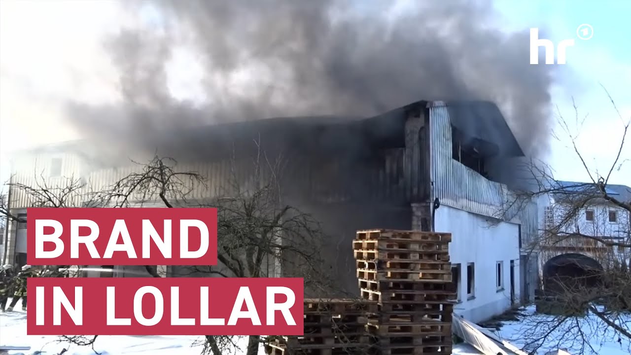 Maschinenhalle in Flammen - zwei Millionen Schaden | maintower