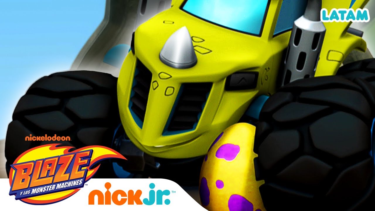 Blaze y Zeg rescatan un huevo 🥚 | Blaze and the Monster Machines