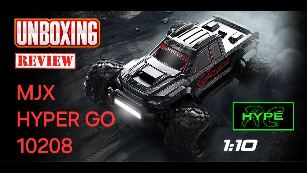 Unboxing & Reviewing the NEW MJX Hyper Go 10208 with Bluetooth
