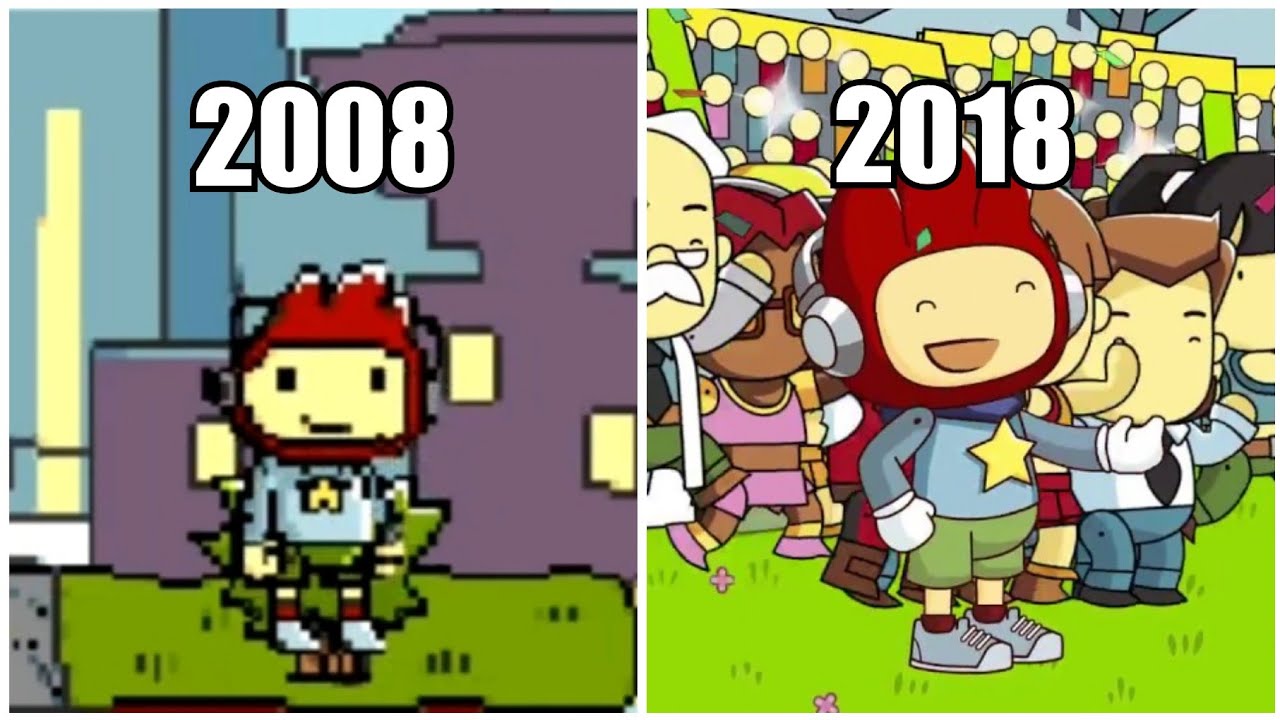 All Scribblenauts games (2008-2018)