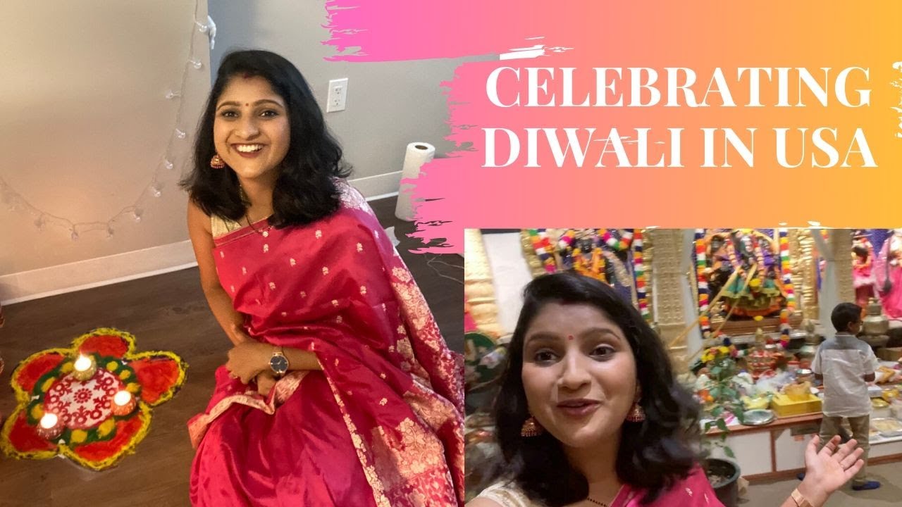 I celebrated Diwali in America| Indian vlogger| Albeli Ritu