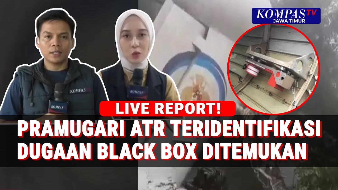 Update Kecelakaan ATR 42-500: Pramugari Teridentifikasi, Black Box Diduga Ditemukan Tim SAR!
