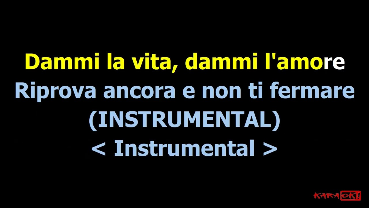 Umberto Balsamo BALLA (Karaoke Version) Dance Version Gabry Ponte