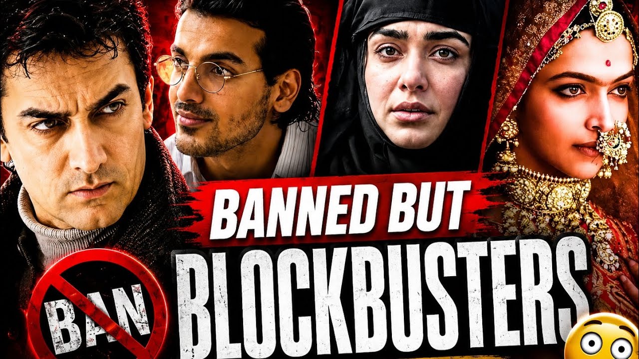 Top 10 Banned Indian Movies That Became Blockbusters | Most Controversial Indian Films Ever