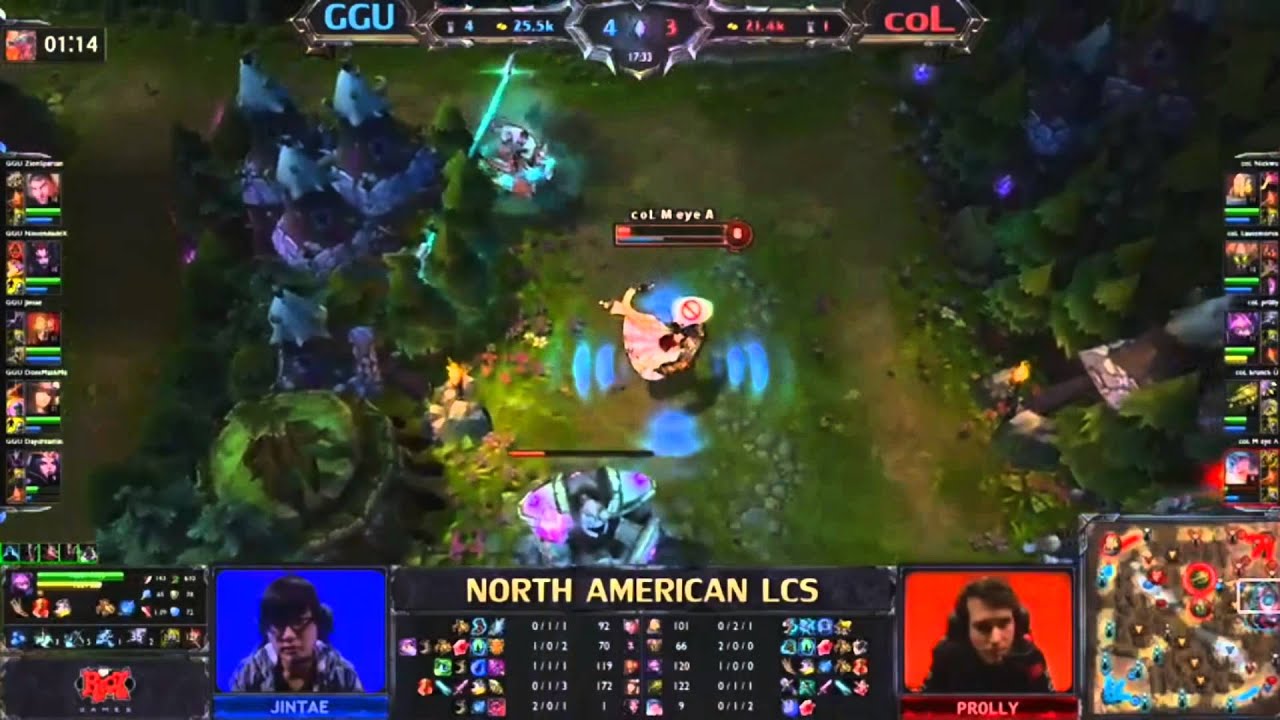 Good Game University vs compLexity  LCS  NA W9D2 *** NO PAUSES NO EXTRA COMENTARY ***