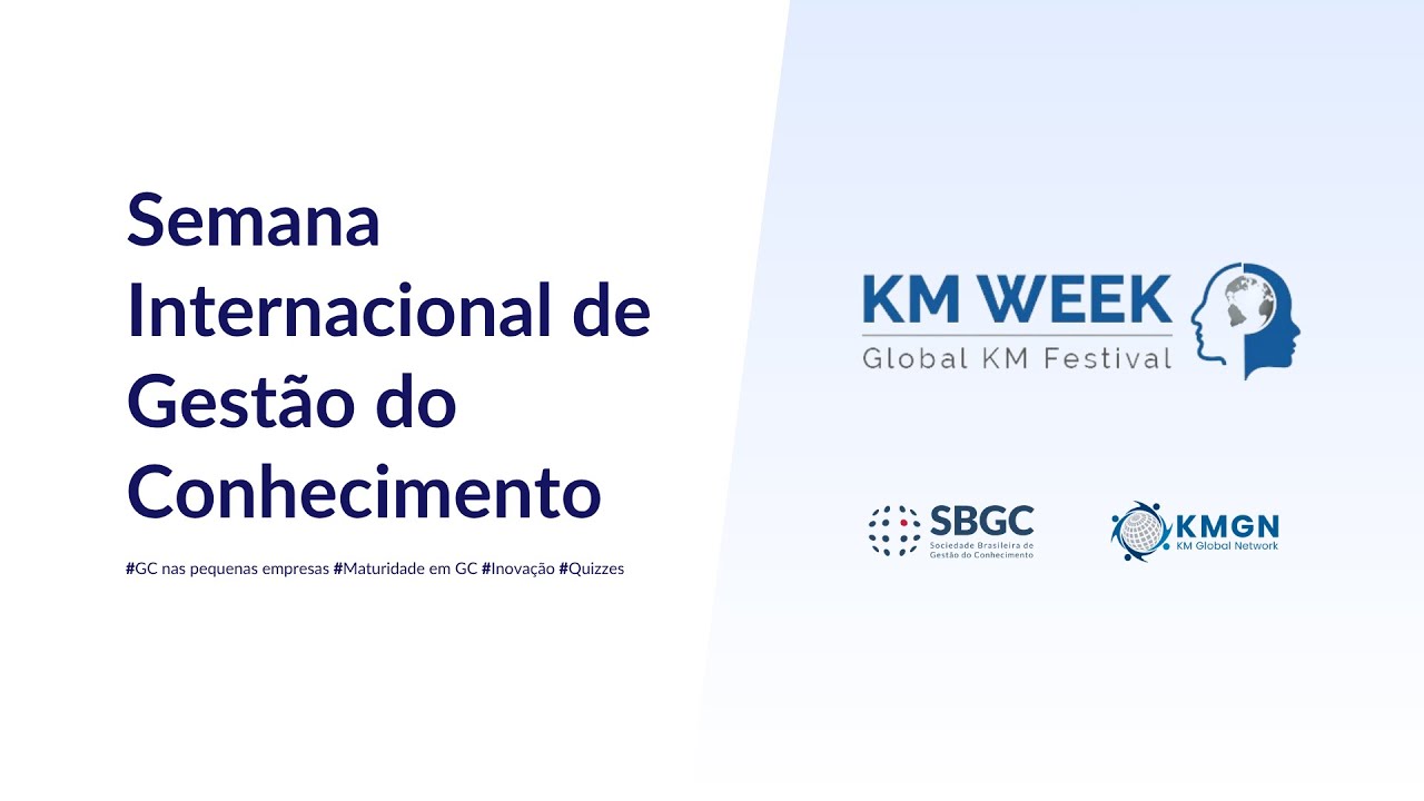 KM Week – Dos dados à disseminação: a estratégia de GC do Observatório Nacional de Blockchain