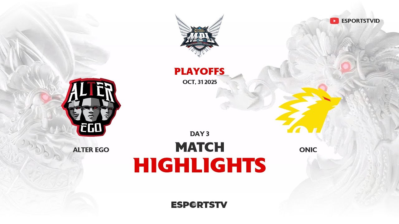 Alter Ego против ONIC: ОСНОВНЫЕ МОМЕНТЫ MPL ID S16 ПЛЕЙ-ОФФ | ONIC VS AE ESPORTSTV
